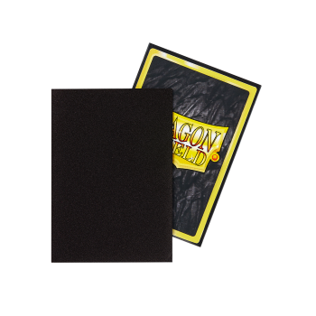 DRAGON SHIELD - Japanese SIZE MATTE - BLACK [60 SLEEVES]