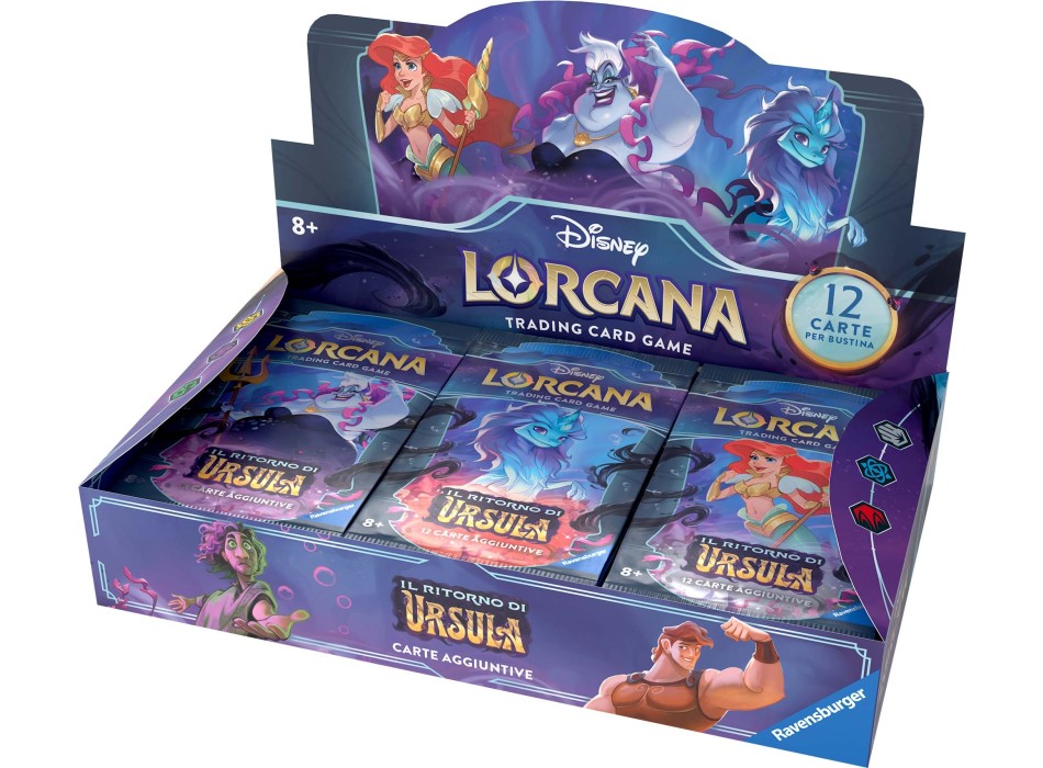 Lorcana - Il Ritorno di Ursula - Booster Pack Display da 24 Buste (ITA)